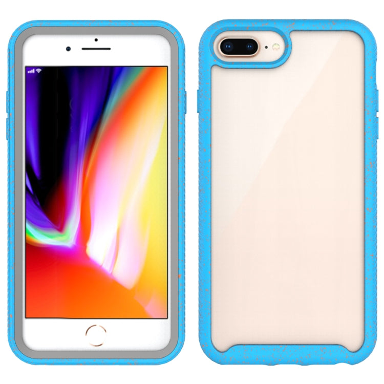 For iPhone 8 Plus / 7 Plus Shockproof Starry Sky PC + TPU Protective Case