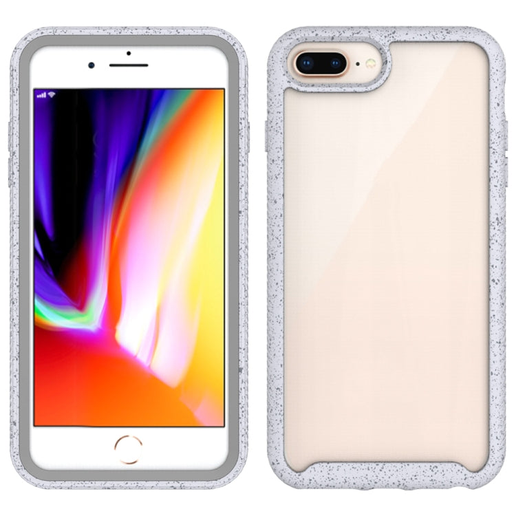 For iPhone 8 Plus / 7 Plus Shockproof Starry Sky PC + TPU Protective Case