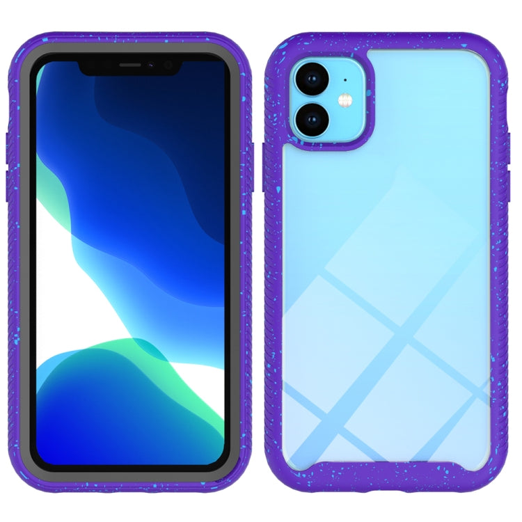 For iPhone 11 Shockproof Starry Sky PC + TPU Protective Case
