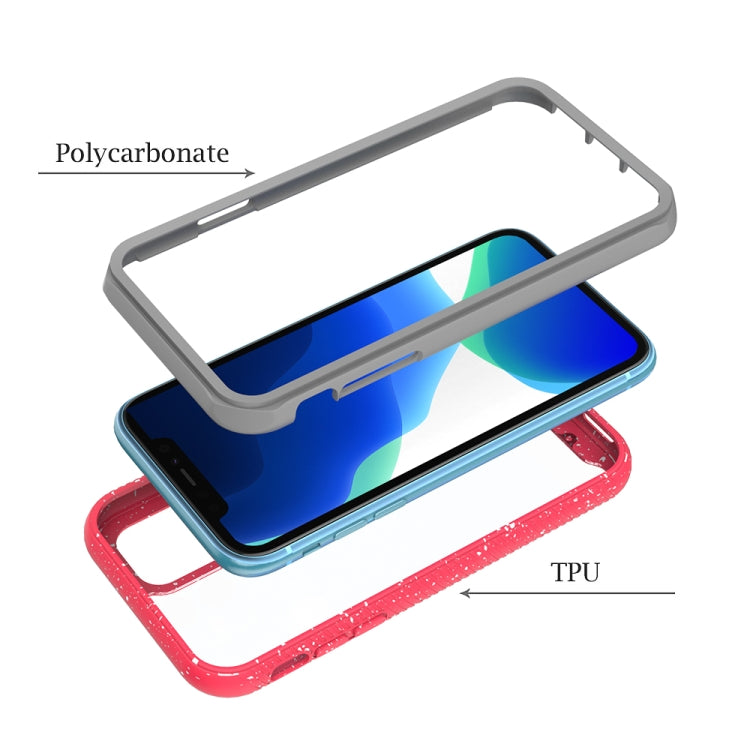 For iPhone 11 Shockproof Starry Sky PC + TPU Protective Case