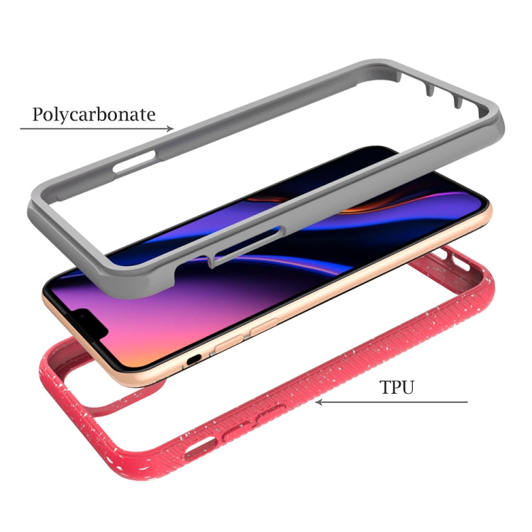 For iPhone 11 Pro Max Shockproof Starry Sky PC + TPU Protective Case