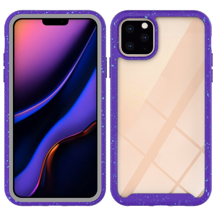 For iPhone 11 Pro Max Shockproof Starry Sky PC + TPU Protective Case