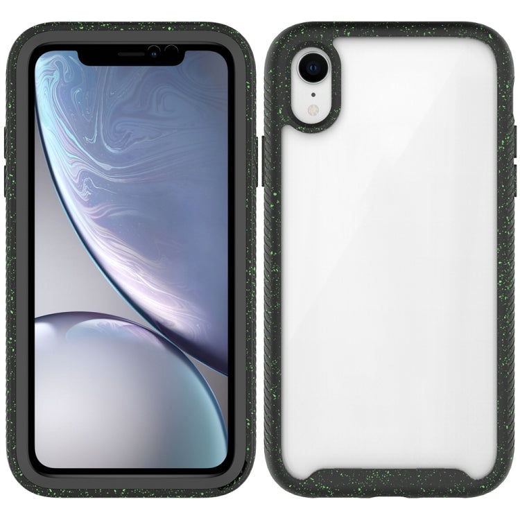 For iPhone XR Shockproof Starry Sky PC + TPU Protective Case