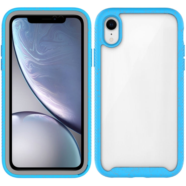 For iPhone XR Shockproof Starry Sky PC + TPU Protective Case