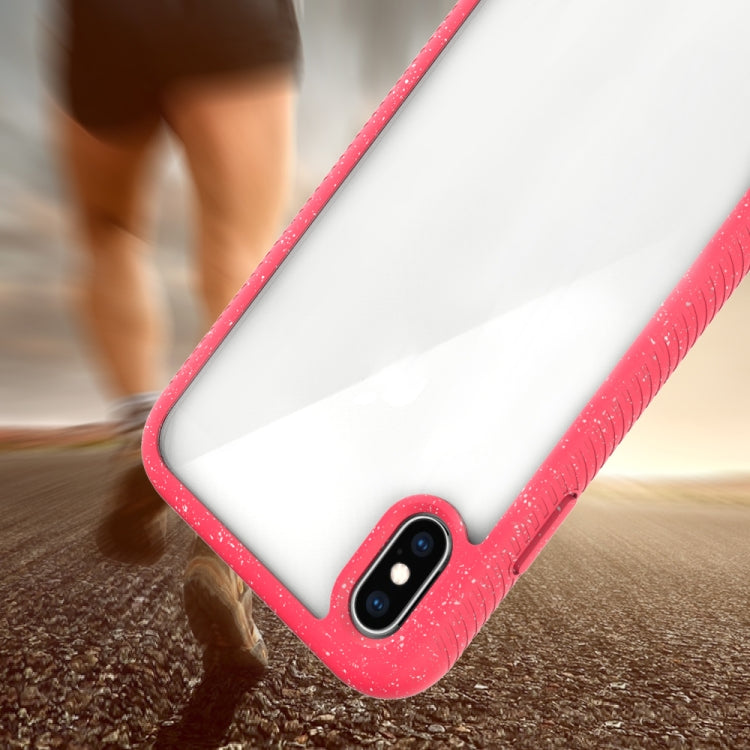 For iPhone XS Max Shockproof Starry Sky PC + TPU Protective Case