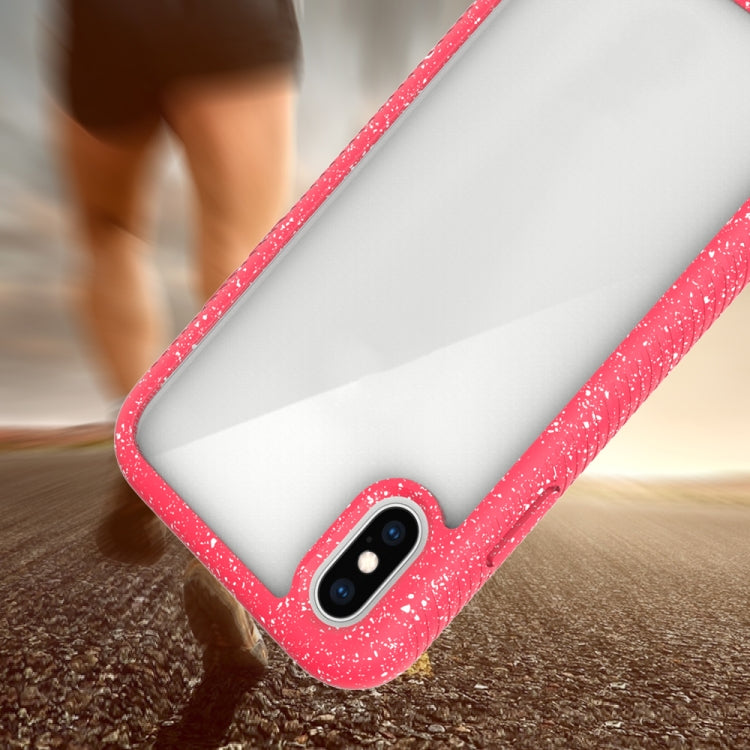 For iPhone X / XS Shockproof Starry Sky PC + TPU Protective Case