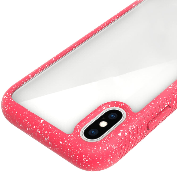 For iPhone X / XS Shockproof Starry Sky PC + TPU Protective Case