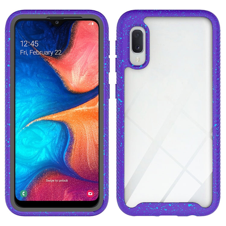 For Galaxy A10e Shockproof Starry Sky PC + TPU Protective Case