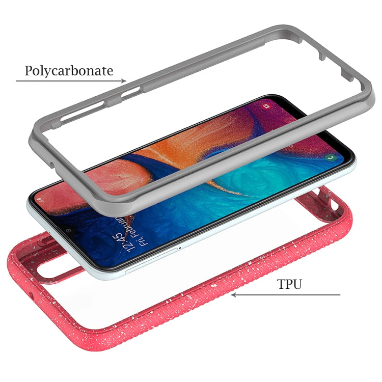 For Galaxy A10e Shockproof Starry Sky PC + TPU Protective Case
