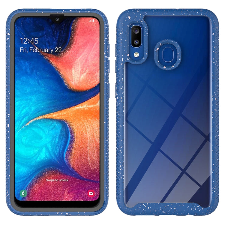 For Galaxy A30 / A20 Shockproof Starry Sky PC + TPU Protective Case