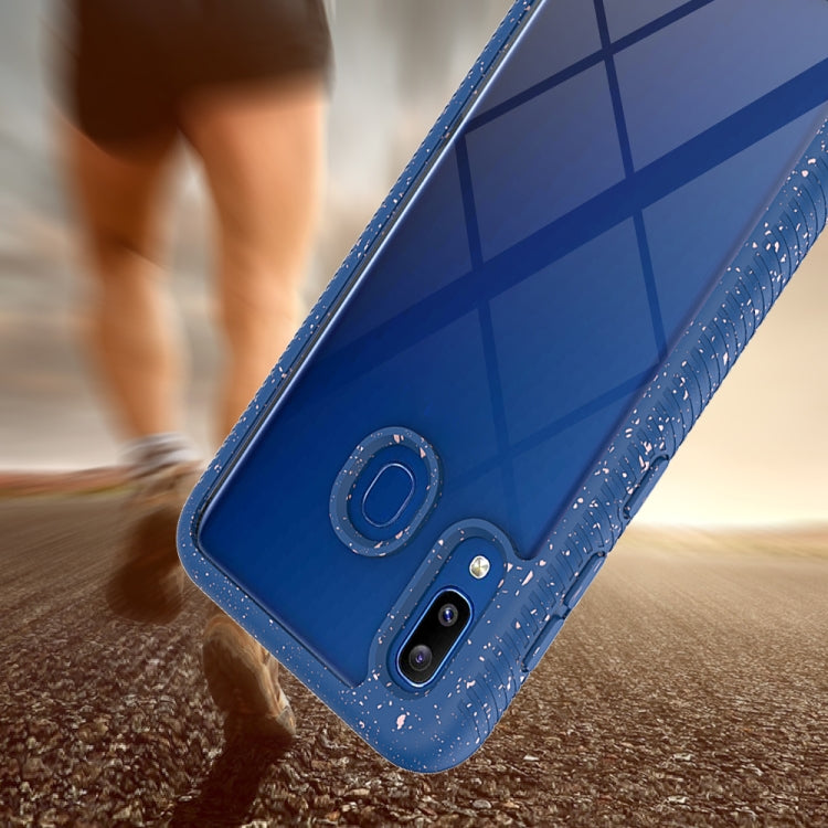 For Galaxy A30 / A20 Shockproof Starry Sky PC + TPU Protective Case