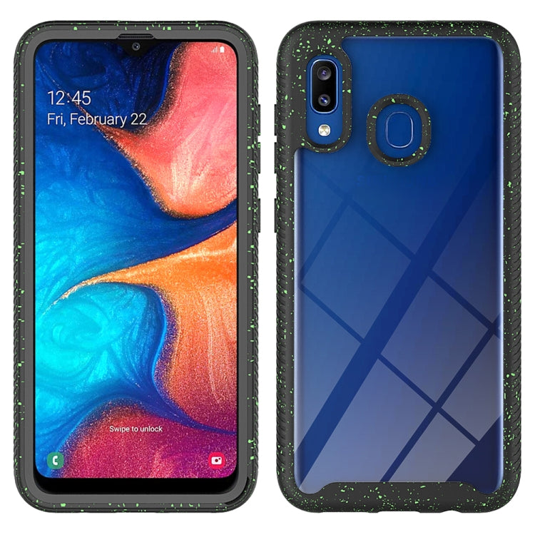 For Galaxy A30 / A20 Shockproof Starry Sky PC + TPU Protective Case