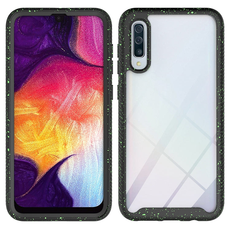 For Galaxy A50 Shockproof Starry Sky PC + TPU Protective Case