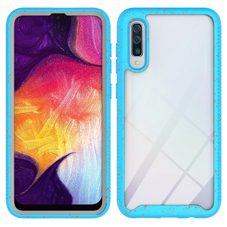 For Galaxy A50 Shockproof Starry Sky PC + TPU Protective Case