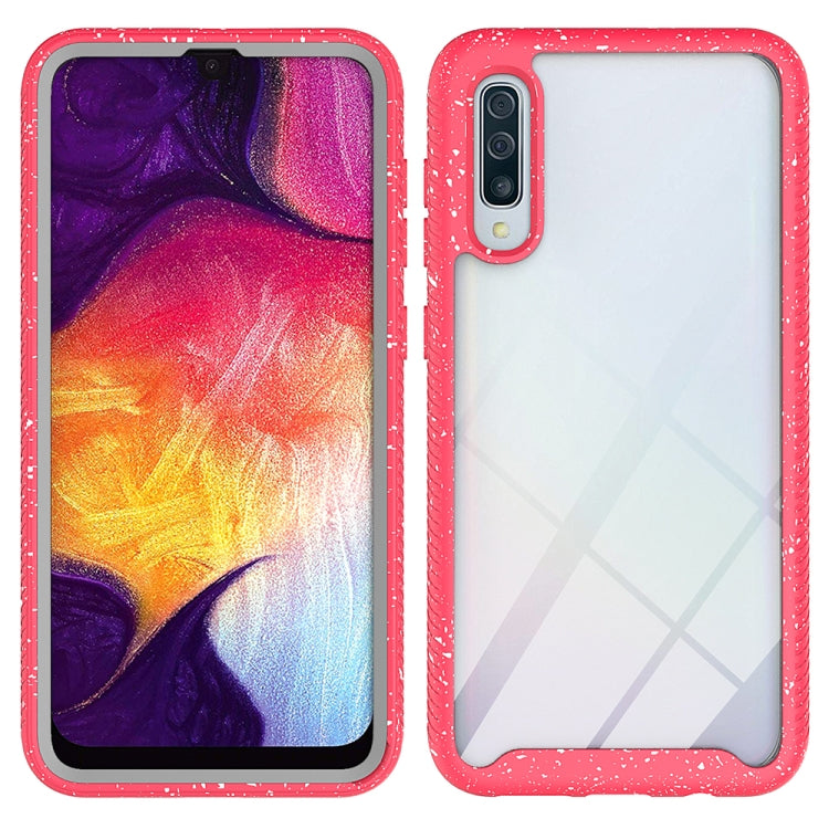 For Galaxy A50 Shockproof Starry Sky PC + TPU Protective Case