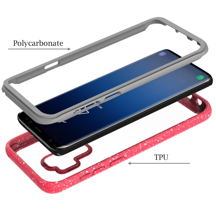For Galaxy S9 Plus Shockproof Starry Sky PC + TPU Protective Case