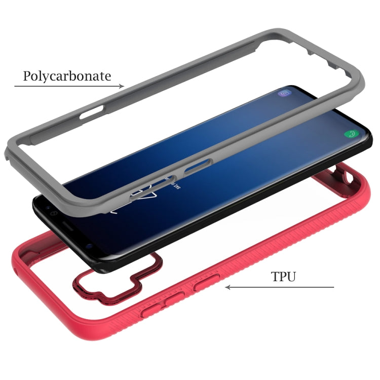 For Galaxy S9 Plus Shockproof Starry Sky PC + TPU Protective Case