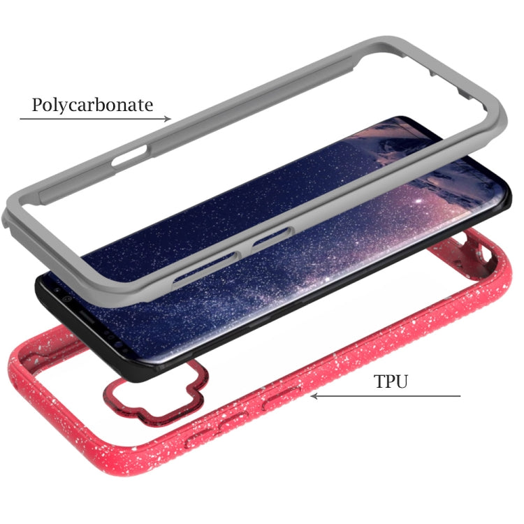 For Galaxy S9 Shockproof Starry Sky PC + TPU Protective Case