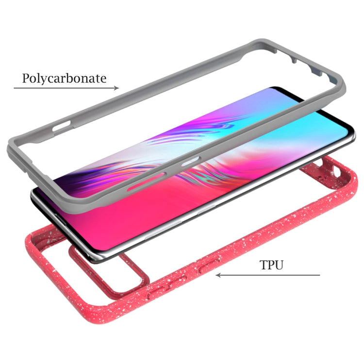 For Galaxy S10 5G Shockproof Starry Sky PC + TPU Protective Case