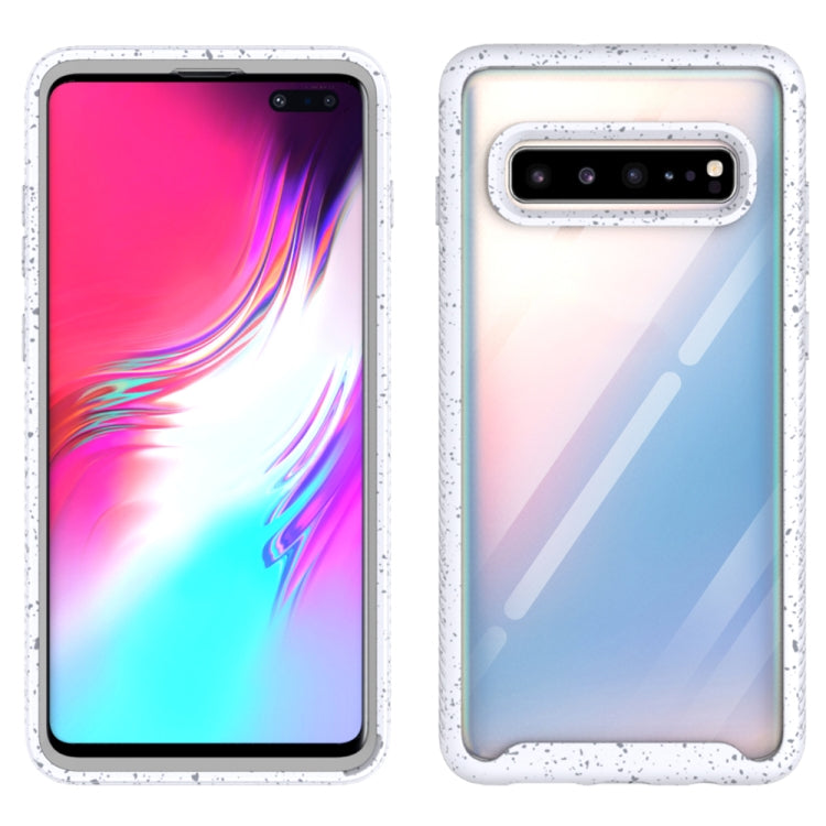 For Galaxy S10 5G Shockproof Starry Sky PC + TPU Protective Case