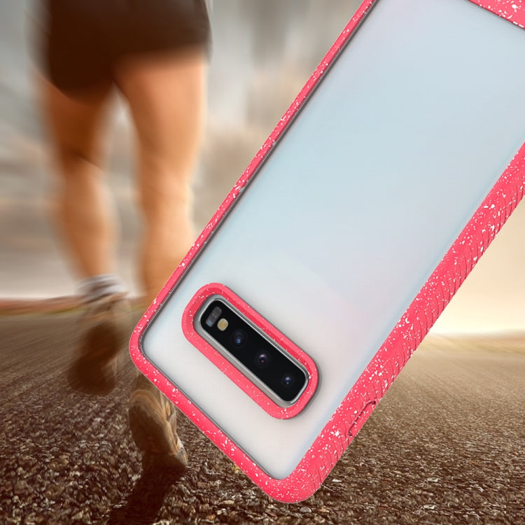 For Galaxy S10 Plus Shockproof Starry Sky PC + TPU Protective Case
