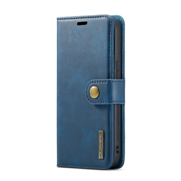 For iPhone 14 Pro DG.MING Crazy Horse Texture Detachable Magnetic Leather Case