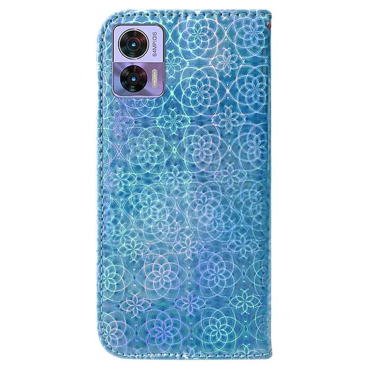 For Motorola Edge 30 Neo / Edge 30 Lite Colorful Magnetic Buckle Leather Phone Case