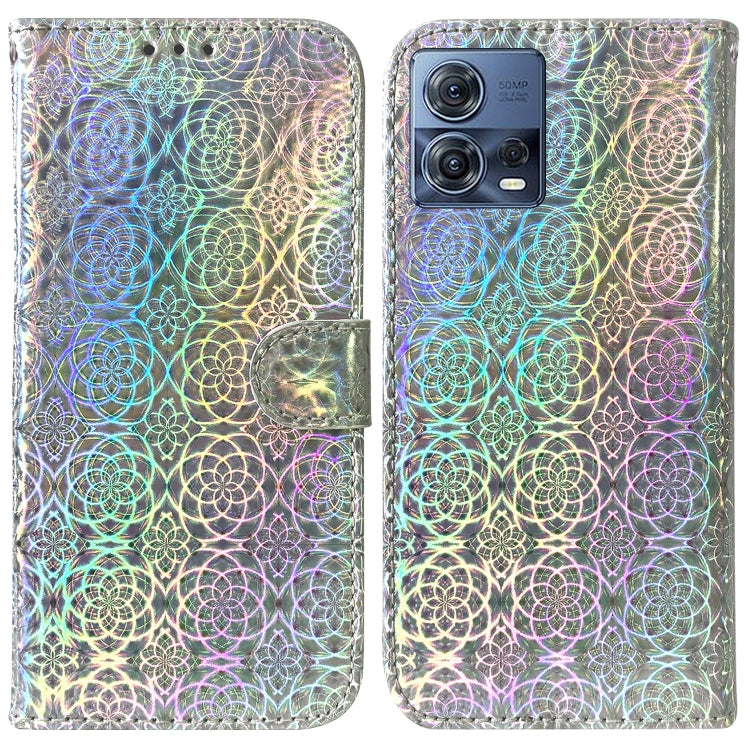For Motorola Moto S30 Pro 5G / Edge 30 Fusion Colorful Magnetic Buckle Leather Phone Case