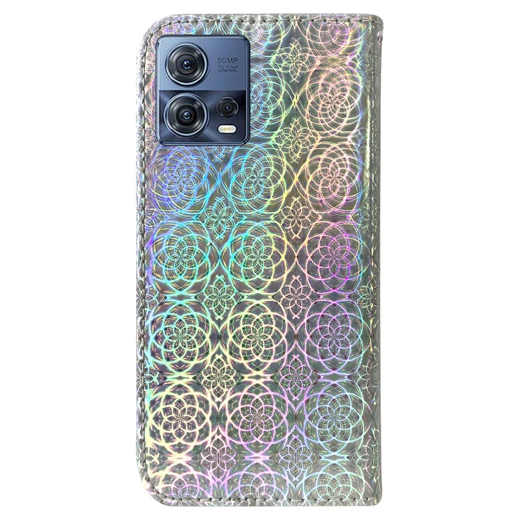 For Motorola Moto S30 Pro 5G / Edge 30 Fusion Colorful Magnetic Buckle Leather Phone Case