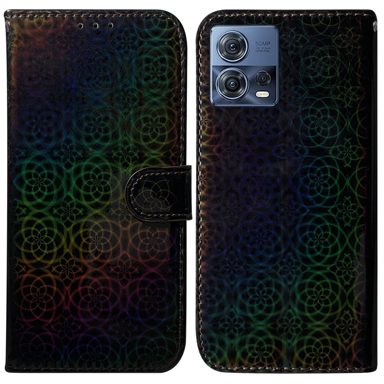 For Motorola Moto S30 Pro 5G / Edge 30 Fusion Colorful Magnetic Buckle Leather Phone Case