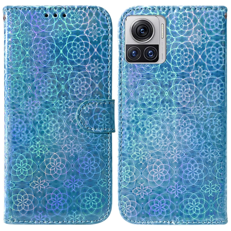 For Motorola Moto X30 Pro 5G / Edge 30 Ultra Colorful Magnetic Buckle Leather Phone Case