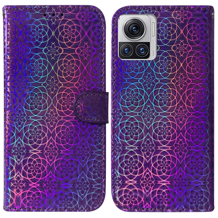 For Motorola Moto X30 Pro 5G / Edge 30 Ultra Colorful Magnetic Buckle Leather Phone Case