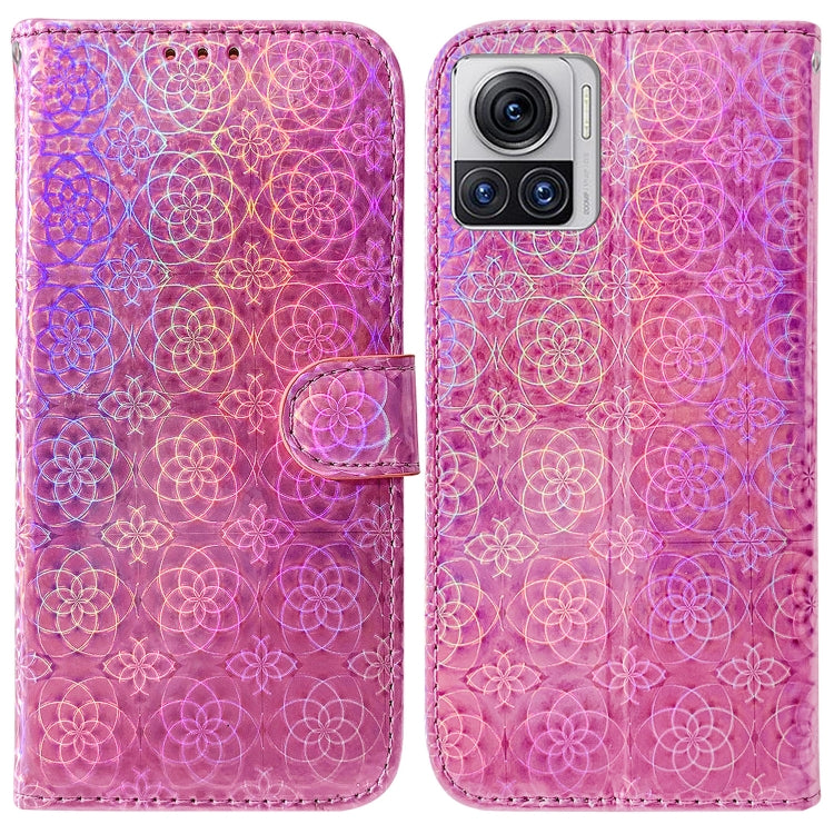 For Motorola Moto X30 Pro 5G / Edge 30 Ultra Colorful Magnetic Buckle Leather Phone Case