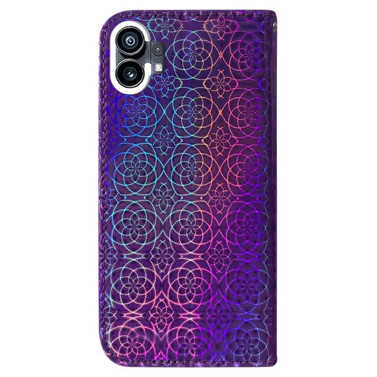 For Nothing Phone 1 Colorful Magnetic Buckle Leather Phone Case