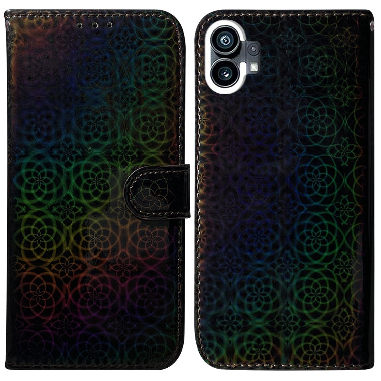 For Nothing Phone 1 Colorful Magnetic Buckle Leather Phone Case