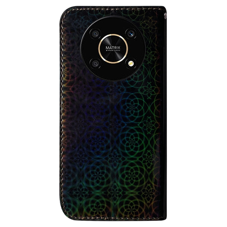 For Honor X9 / X9 5G Colorful Magnetic Buckle Leather Phone Case