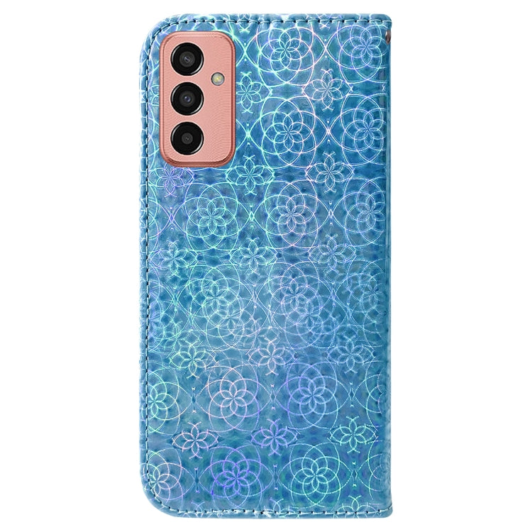 For Samsung Galaxy M13 4G Colorful Magnetic Buckle Leather Phone Case