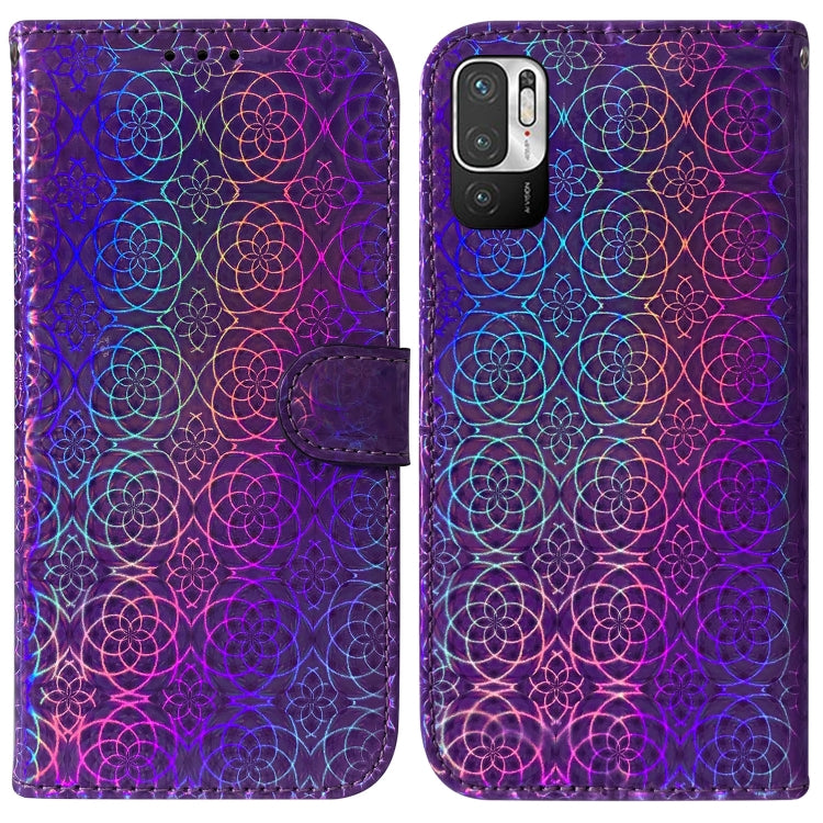 For Xiaomi Redmi Note 11T Pro / 11T Pro+ 5G Colorful Magnetic Buckle Leather Phone Case