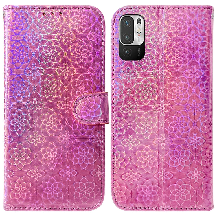 For Xiaomi Redmi Note 11T Pro / 11T Pro+ 5G Colorful Magnetic Buckle Leather Phone Case