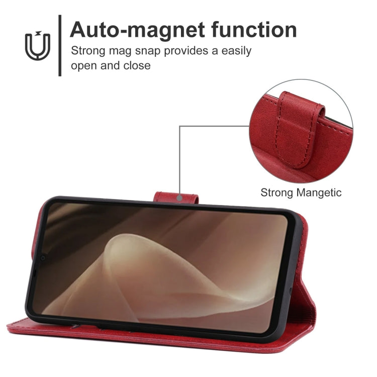 For Sharp Aquos Sense7 Plus Leather Phone Case