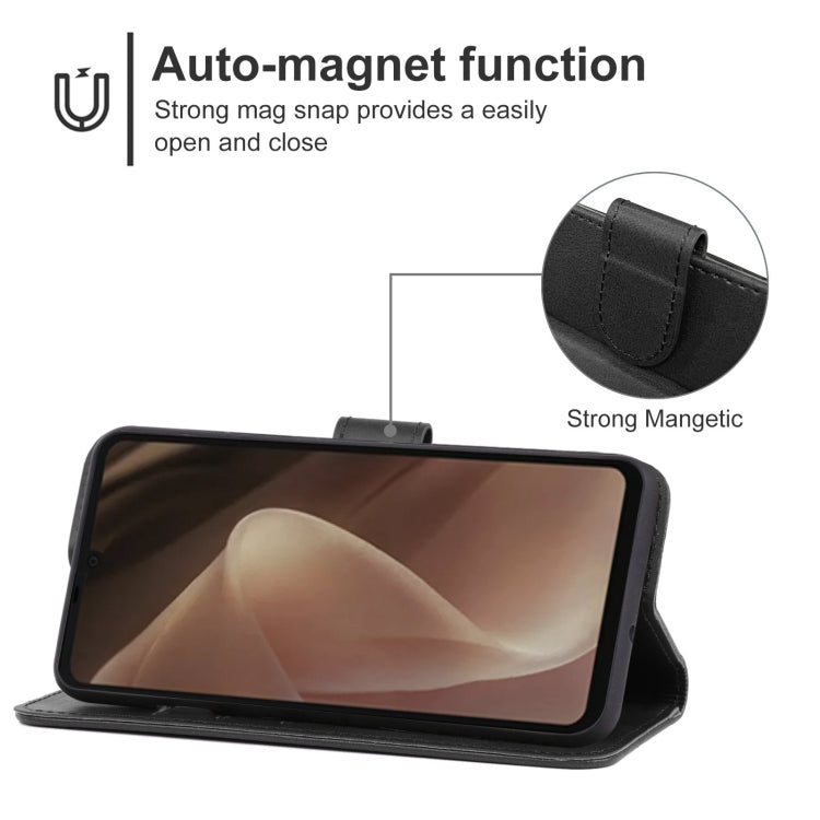For Sharp Aquos Sense7 Plus Leather Phone Case
