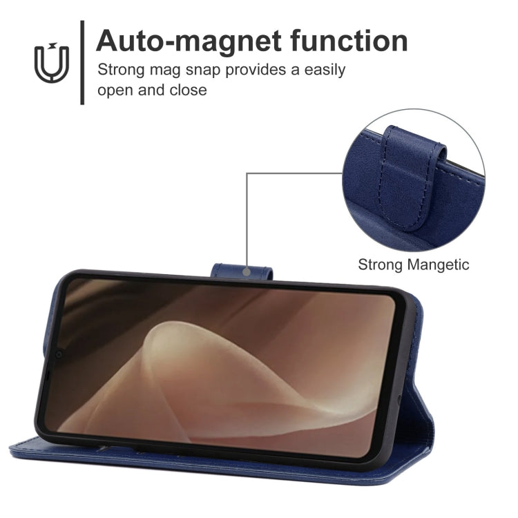 For Sharp Aquos Sense7 Plus Leather Phone Case