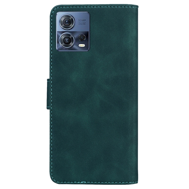For Motorola Moto S30 Pro 5G / Edge 30 Fusion Skin Feel Pure Color Flip Leather Phone Case