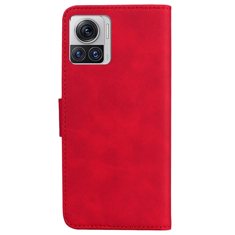 For Motorola Moto X30 Pro 5G / Edge 30 Ultra Skin Feel Pure Color Flip Leather Phone Case
