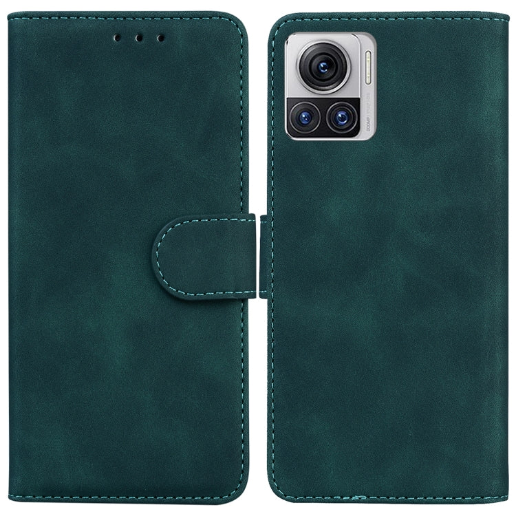 For Motorola Moto X30 Pro 5G / Edge 30 Ultra Skin Feel Pure Color Flip Leather Phone Case