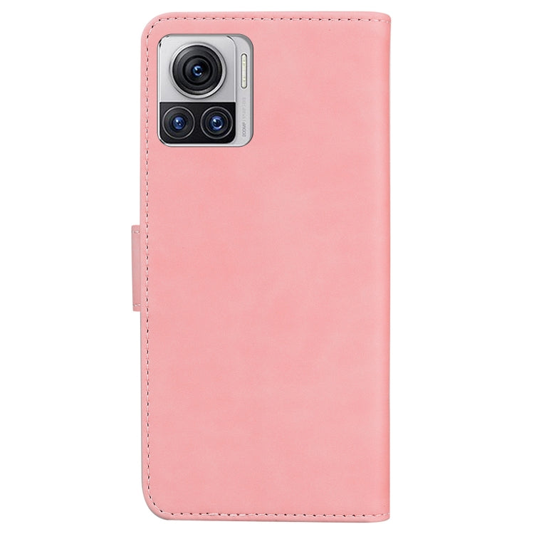 For Motorola Moto X30 Pro 5G / Edge 30 Ultra Skin Feel Pure Color Flip Leather Phone Case