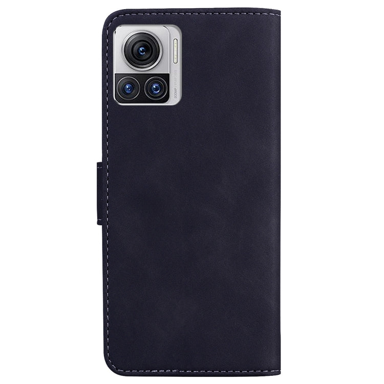 For Motorola Moto X30 Pro 5G / Edge 30 Ultra Skin Feel Pure Color Flip Leather Phone Case