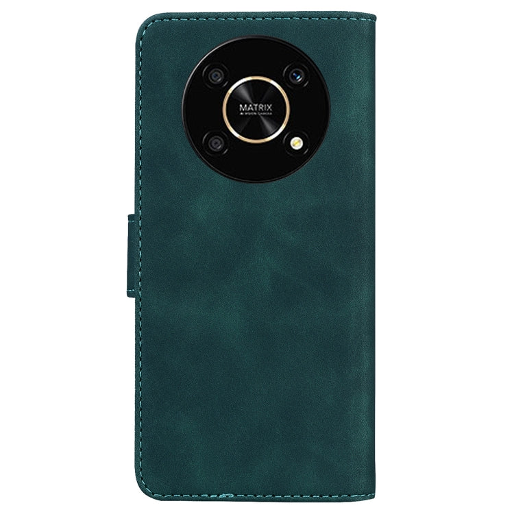 For Honor X9 / X9 5G Skin Feel Pure Color Flip Leather Phone Case