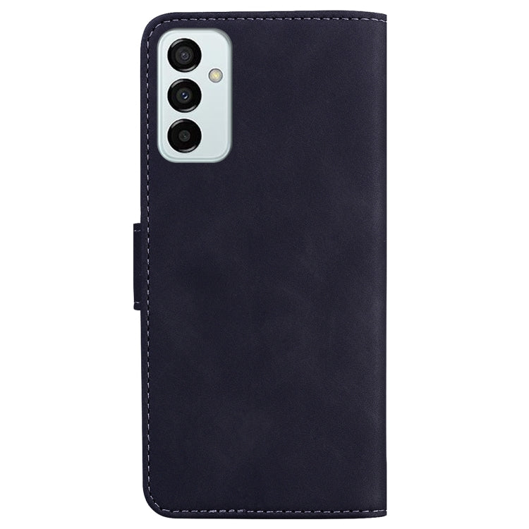 For Samsung Galaxy M13 4G Skin Feel Pure Color Flip Leather Phone Case