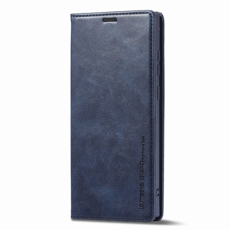 For Samsung Galaxy S22 Ultra 5G LC.IMEEKE RFID Anti-theft Leather Phone Case